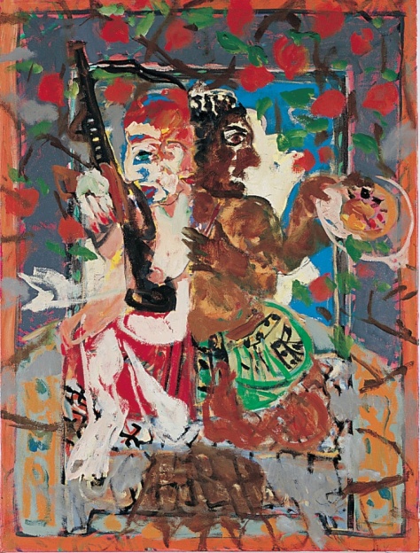 The Pauline in me 122 x 92 cm, oil, 2003